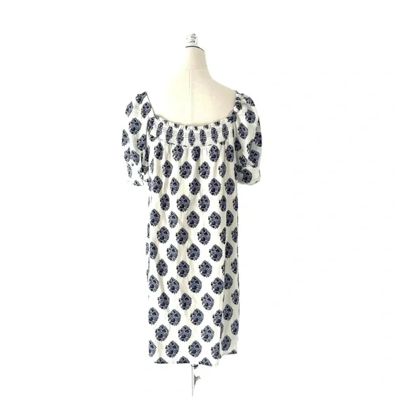 J Crew Smocked Mini Dress Size M - Picture 9 of 10